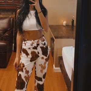 Shop Weworewhat Cowhide Baby Boot Jeans 